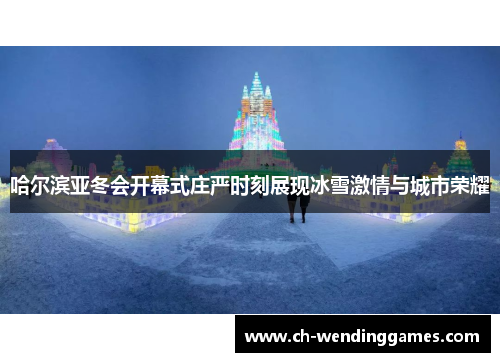 哈尔滨亚冬会开幕式庄严时刻展现冰雪激情与城市荣耀 哈尔滨亚冬会开幕式庄严时刻展现冰雪激情与城市荣耀